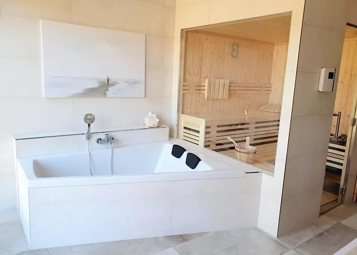 Inselliebe Mit Sauna Hébergement de vacances Zempin